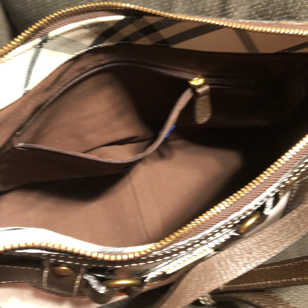 Burberry blue label 2 way bag - Picture 9 of 12